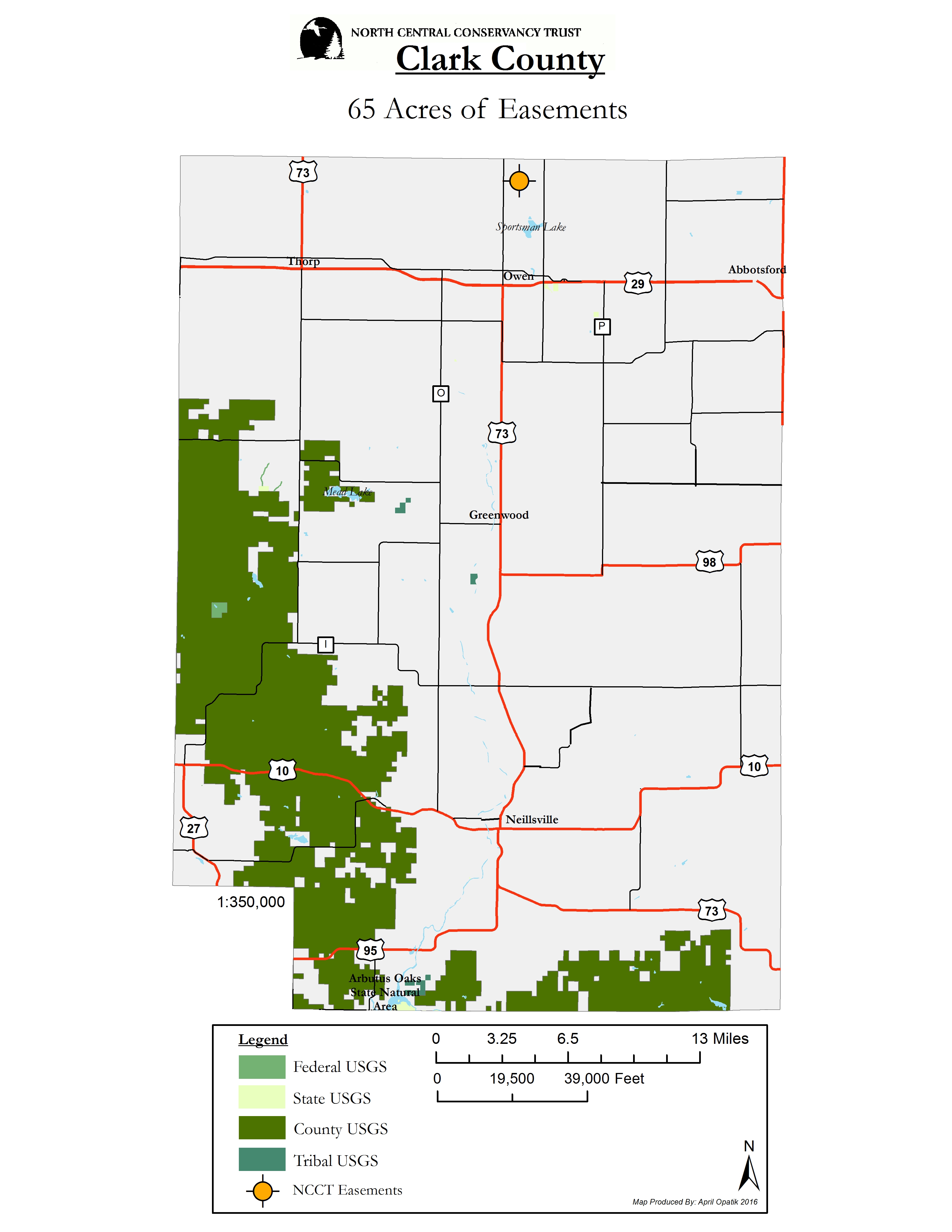 Clark County Preserved Lands North Central Conservancy Trust