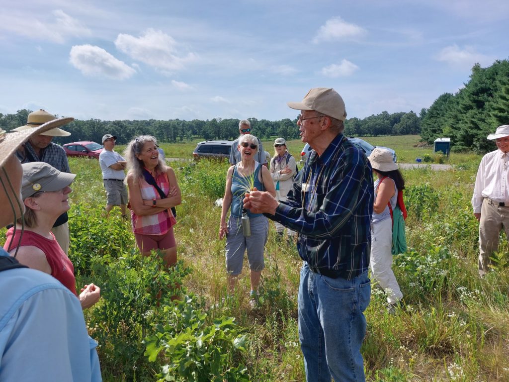 Successful Interpretive Hike at Shillinglaw’s Mecan Prairie – Complete with Karner Blue Butterflies!