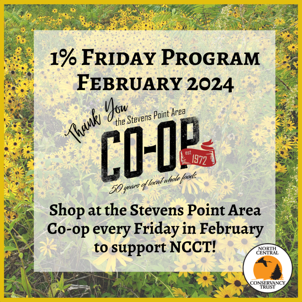 NCCT 1% Friday this February at the Coop!