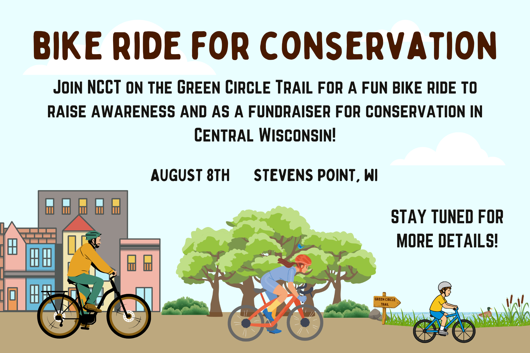 Saturday, August 8th, 2026: Bike Ride for Conservation