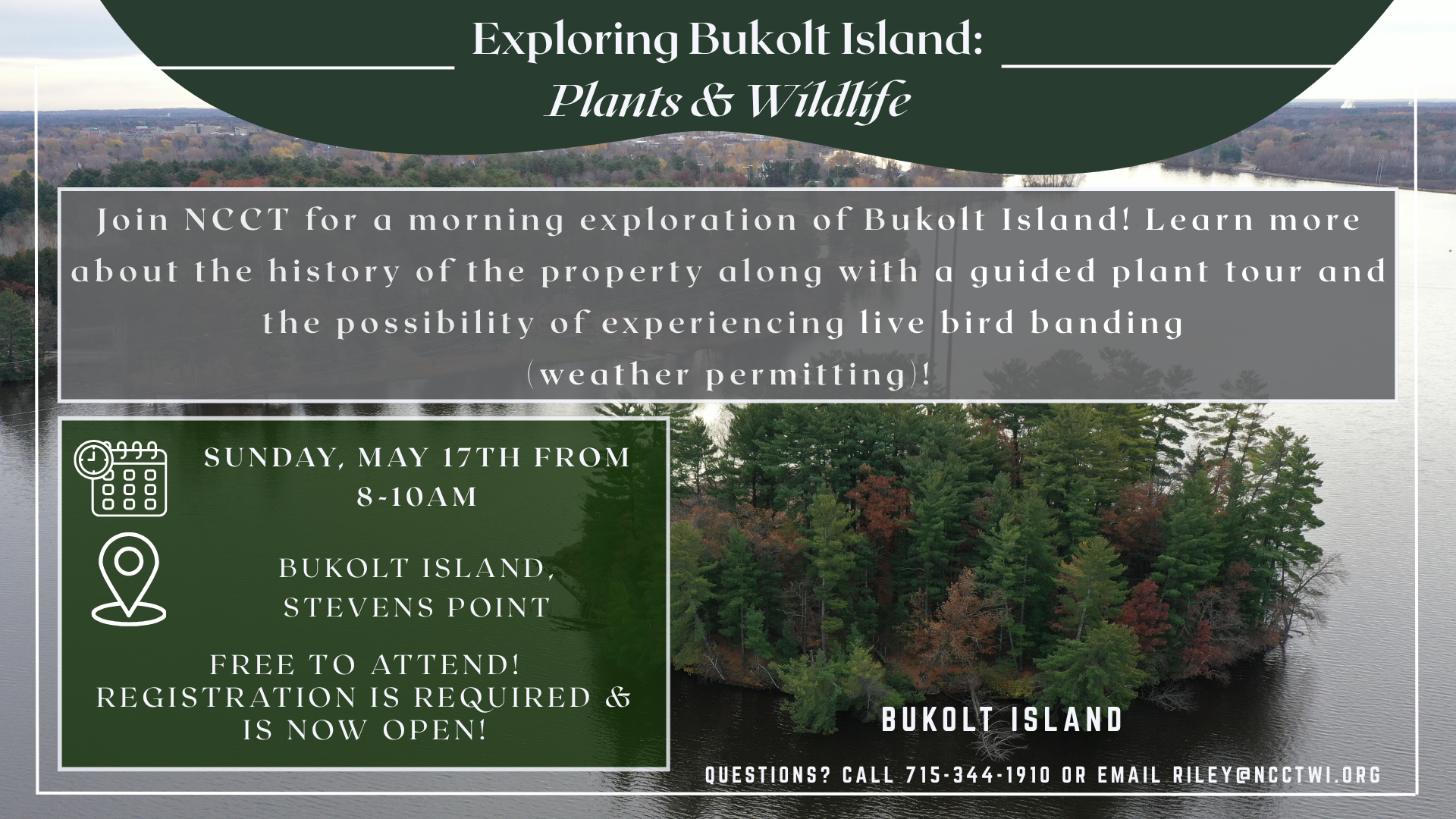 Sunday, May 17th, 2026: Exploring Bukolt Island: Plants & Wildlife